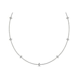 Multi Diamond Vlora Star Necklace