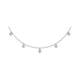Diamond Multi Vlora Star Tassel Necklace