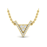 Diamond Trinity Necklace