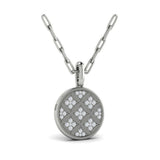 Star Diamonds and Diamond Pendant Necklace