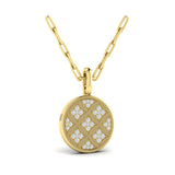 Star Diamonds and Diamond Pendant Necklace