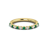 Diamond and Emerald Ring