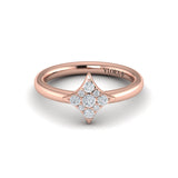 Diamond Cluster Vlora Star Ring