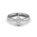 Diamond Cluster Vlora Star Ring
