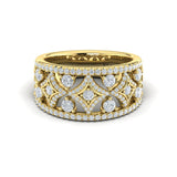 Diamond Open Vlora Star Ring