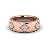 Diamond Cluster Vlora Star Ring
