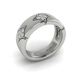 Diamond Cluster Vlora Star Ring