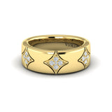 Diamond Cluster Vlora Star Ring