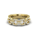 Diamond Link Ring