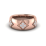 Diamond Cluster Vlora Star Ring