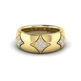Diamond Cluster Vlora Star Ring