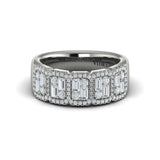 Diamond Baguette Statement Ring