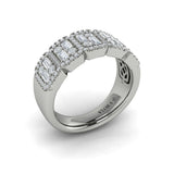 Diamond Baguette Statement Ring