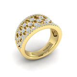 Diamond Open Weave Ring