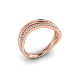 Double Wave Ring