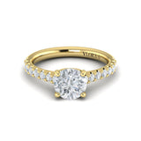 Classic Cathedral Engagement Ring