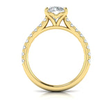 Classic Cathedral Engagement Ring