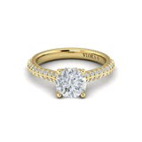 Harmony Hidden Halo Engagement Ring