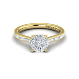 Brilliant Waterfall Engagement Ring