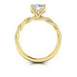 Entwined Engagement Ring
