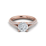 Splendid Cathedral Split Shank Engagement Ring
