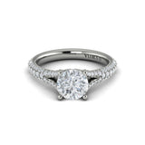 Splendid Cathedral Split Shank Engagement Ring
