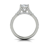 Extravagant Round Engagement Ring