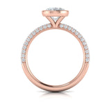 Harmony Oval Bezel Engagement Ring