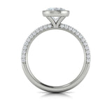 Harmony Oval Bezel Engagement Ring