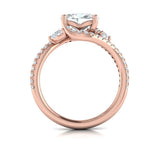 Embrace Oval Engagement Ring