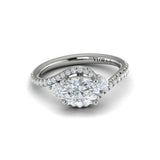 Embrace Oval Engagement Ring
