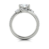 Embrace Oval Engagement Ring