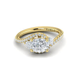 Embrace Oval Engagement Ring