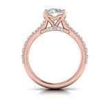 Opulence Oval Engagement Ring