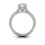 Opulence Oval Engagement Ring