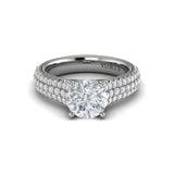 Ravishing Round Engagement Ring