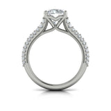 Ravishing Round Engagement Ring