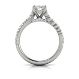 Timeless Reflection Oval Engagement Ring