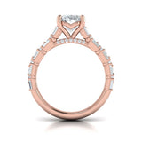 Opulent Oval Engagement Ring