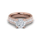 Intricate Round Engagement Ring