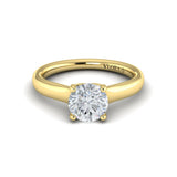 Classic Cathedral Solitaire Engagement Ring