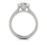 Singular Round Bezel Engagement Ring