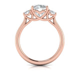 Timeless Trio Three Stone Engagement Ring