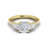Classic Trio Three Stone Engagement Ring