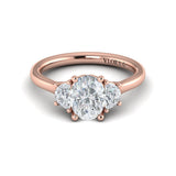 Harmony Three Stone Engagement Ring