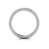 Matching Band for Graceful Trio Three Stone Engagement Ring