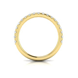 Matching Band for Graceful Trio Three Stone Engagement Ring