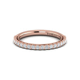 Matching Band for Classic Trio Three Stone Engagement Ring