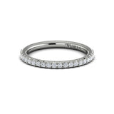 Matching Band for Crescendo Three Stone Engagement Ring with Diamond Band