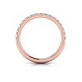 Matching Band for Harmony Trio Halo Engagement Ring